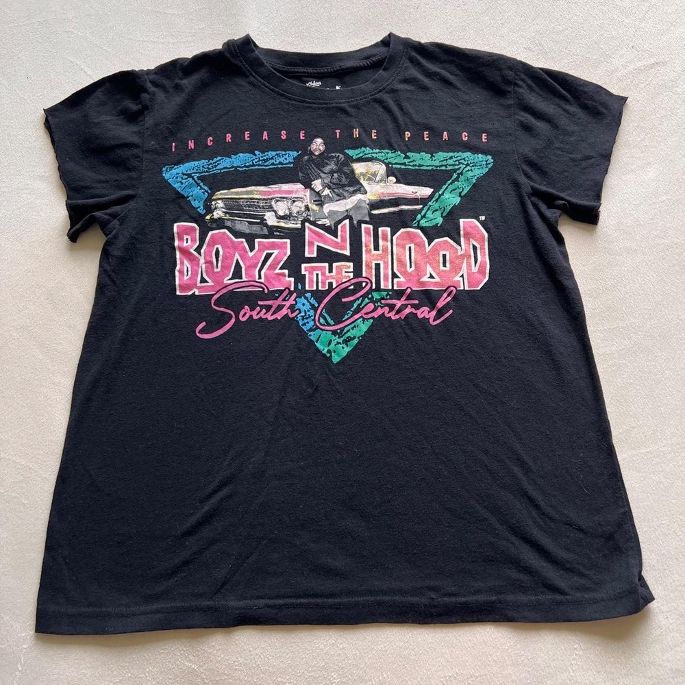 boyz in the hood south central tee graphic neon 90s show retro